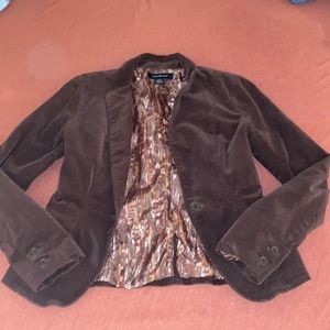 Brown corduroy Calvin Klein jacket